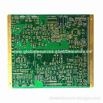 Multilayer PCB with 6 Layers, HDI Board and ENIG Surface Finishing